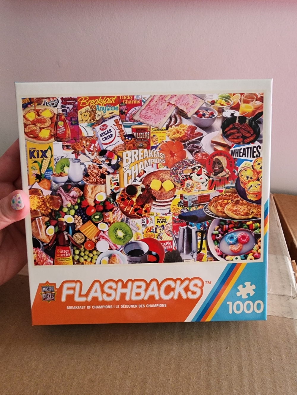 New Flashbacks Breakfast Of Champions 1000 Piece Puzzle
